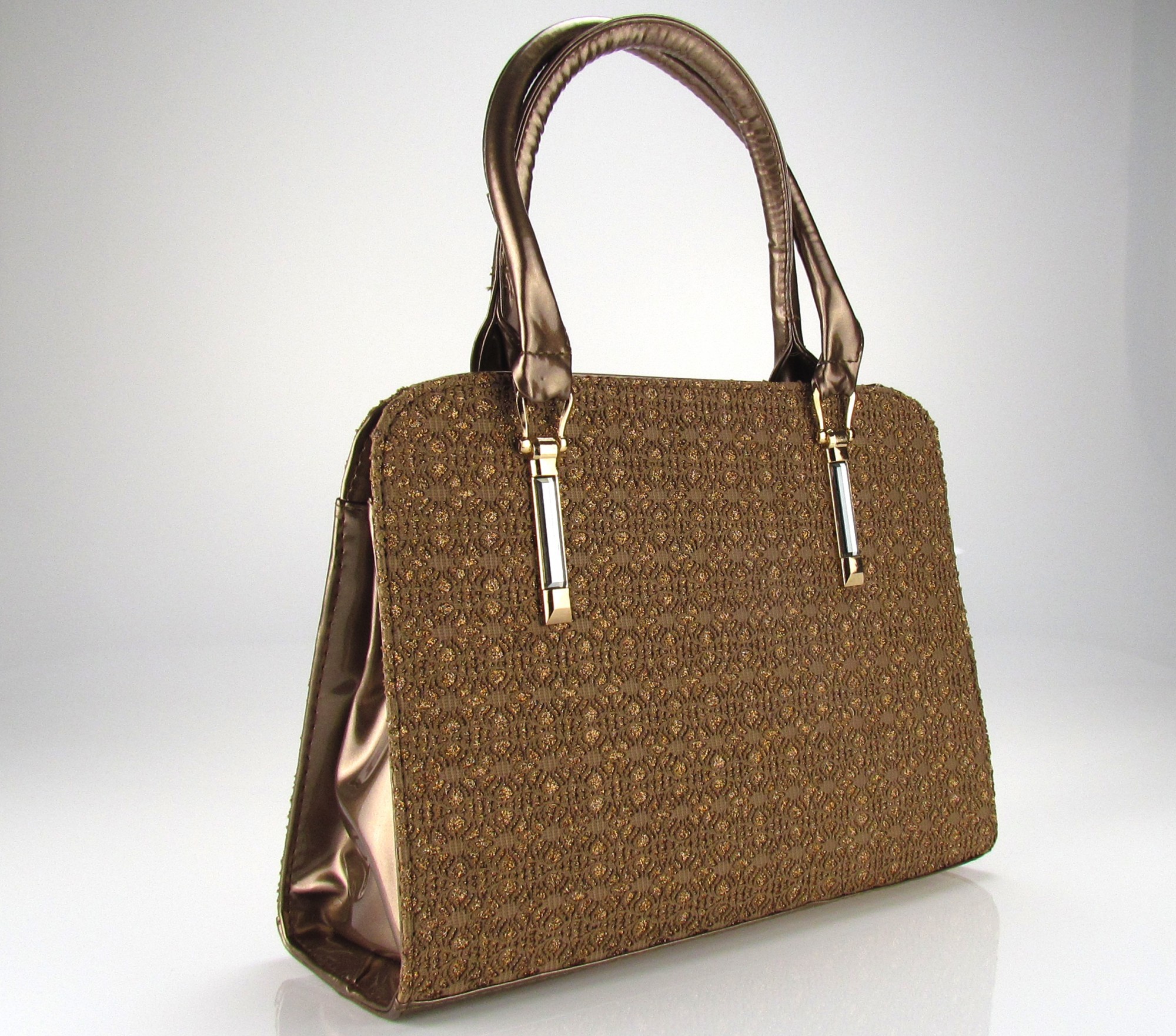 

Сумка женская Chic-and-Varnish лак коричневая (8032-12)
