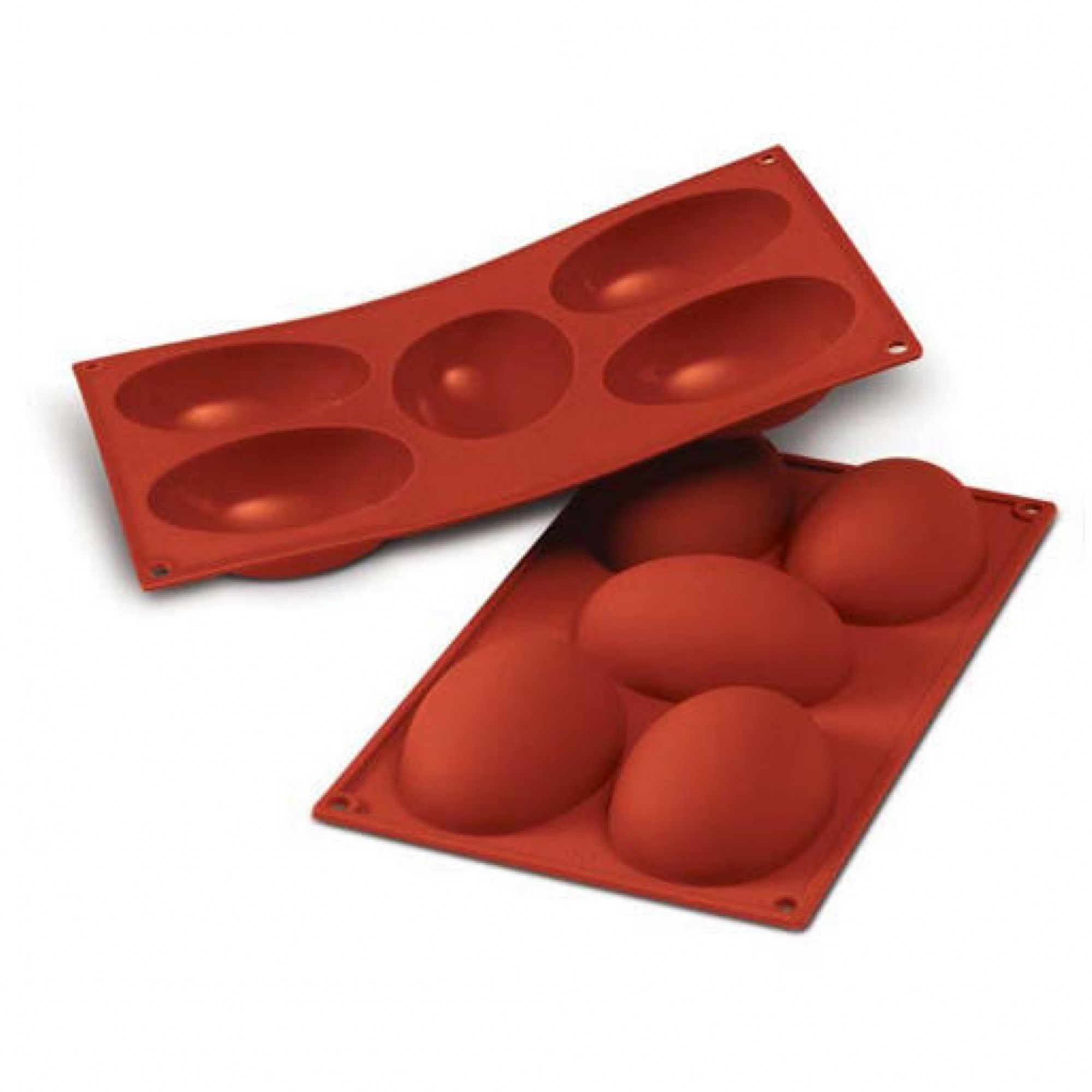 

Форма Silikomart Half Egg 102x73 мм h 36 мм для выпечки