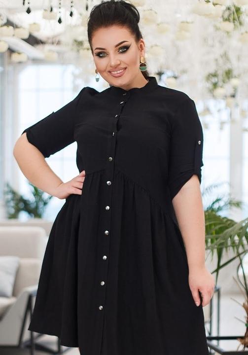 

Платье G&M k-67452 - Размер цвет черный, Платье G&M k-67452 50-52 Размер цвет черный