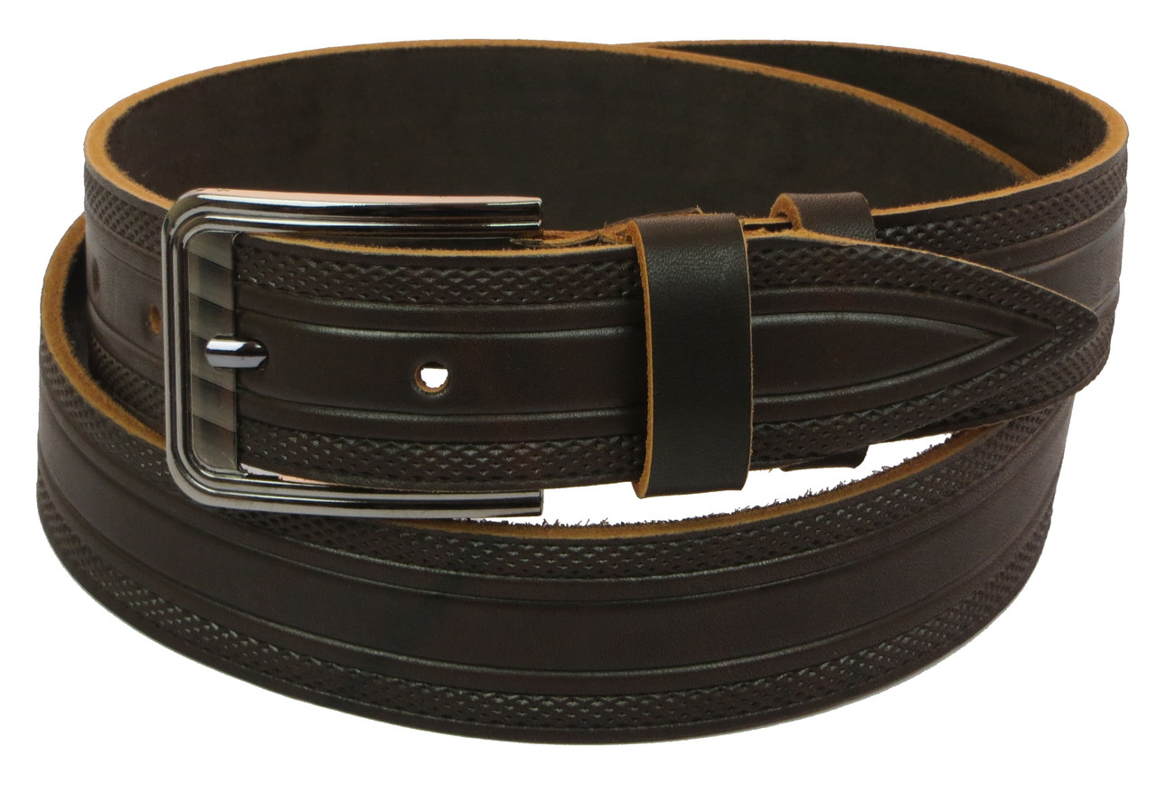 

Мужской кожаный ремень под джинсы Skipper supersumka (TР0121012-38)