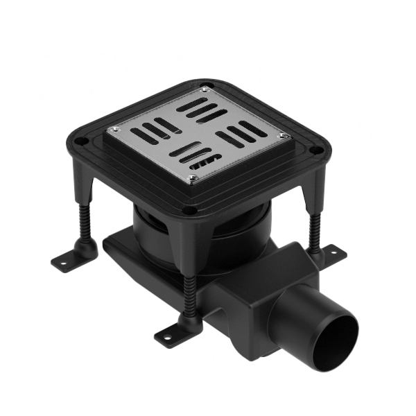 

Душевой трап Waterway Spot X 10х10 черный (WSX100001N2)