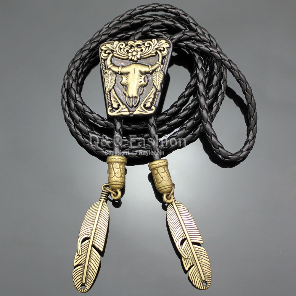 

Галстук Bow Tie House шнурок боло Bull Buffalo - бронзовый цвет 10169