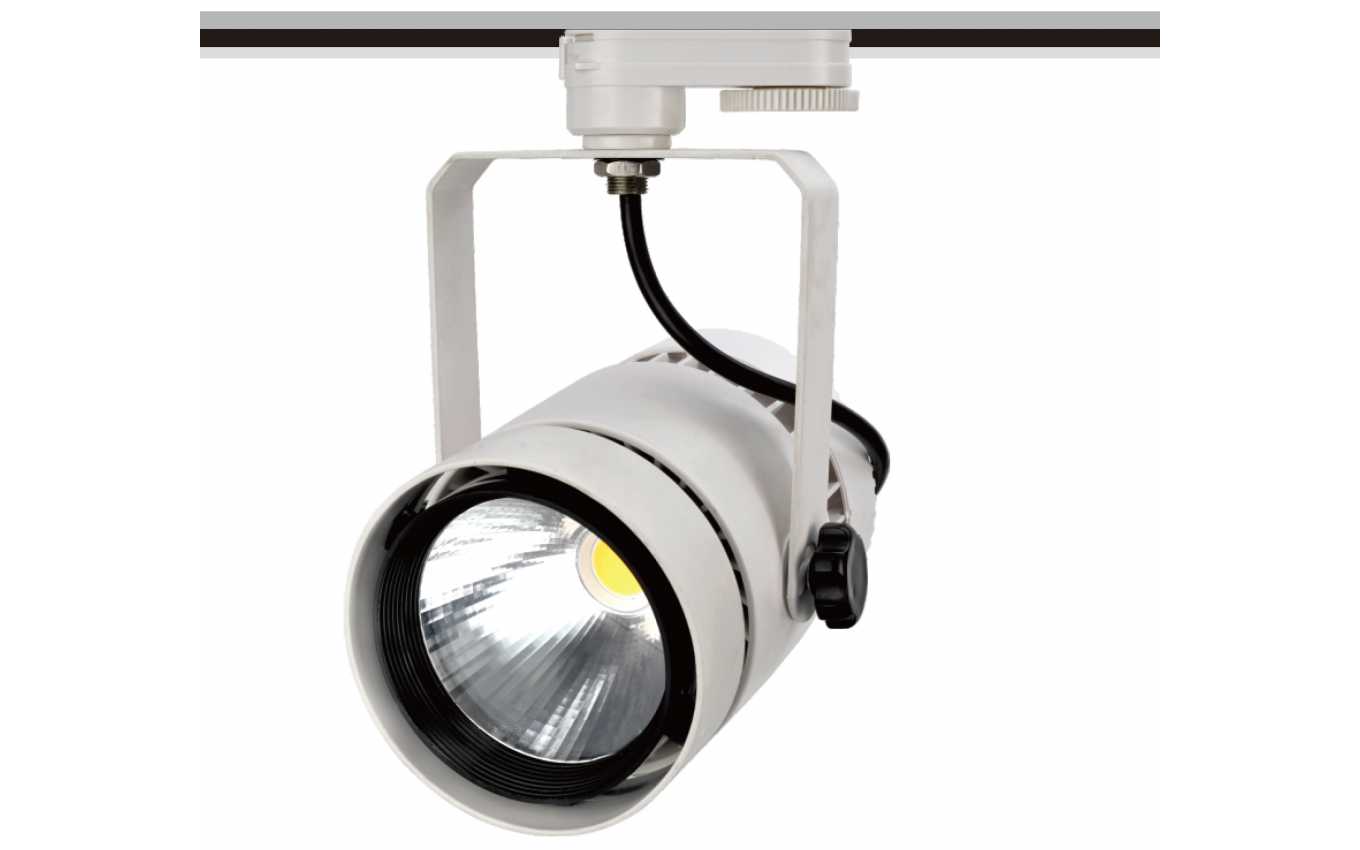 

Трековый светодиодный светильник NVC TLED317 50W 4000K 24° белый