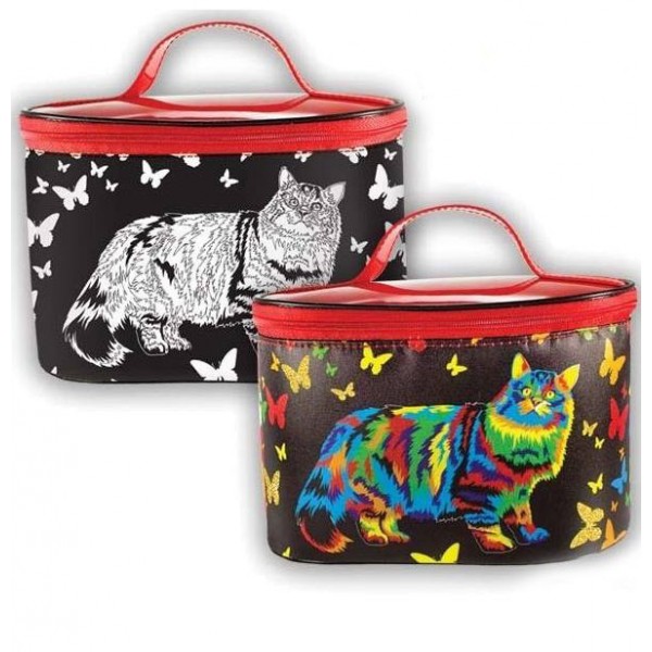 

Набор креативного творчества Сумка для рисования на 360 градусов "Кошка" Danko Toys MY COLOR CASE (6043DT)