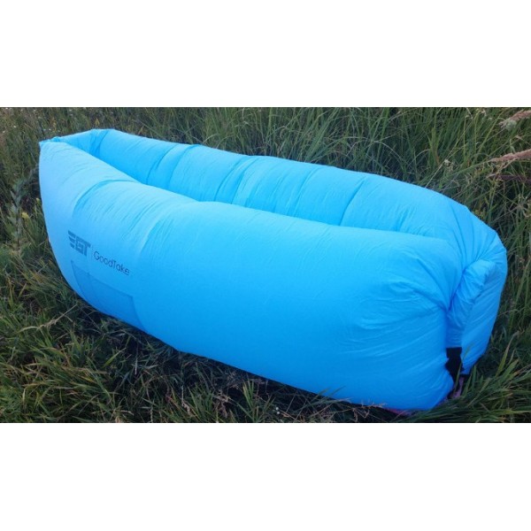 

Надувной матрас-гамак Good Take Air Puffer 2,3м blue