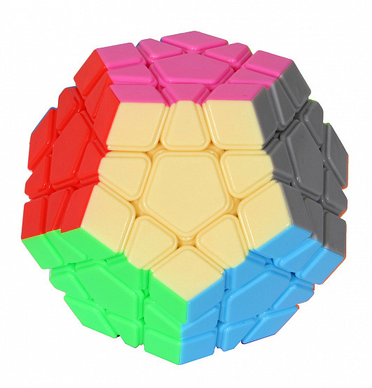 

Megaminx Stickerless | Мегаминкс Колор YJ8310 Moyu , кубик Рубика