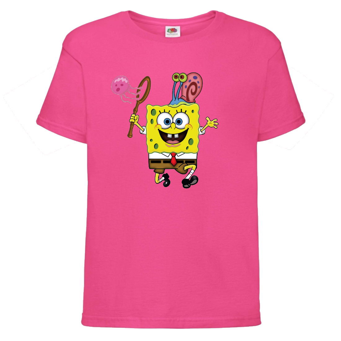 

Футболка Спанч Боб 28 (Sponge Bob) розовая 104 см