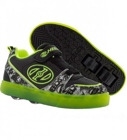 

Роликовые кроссовки Heelys Lighted Boom X2 31 черный (100152-31)