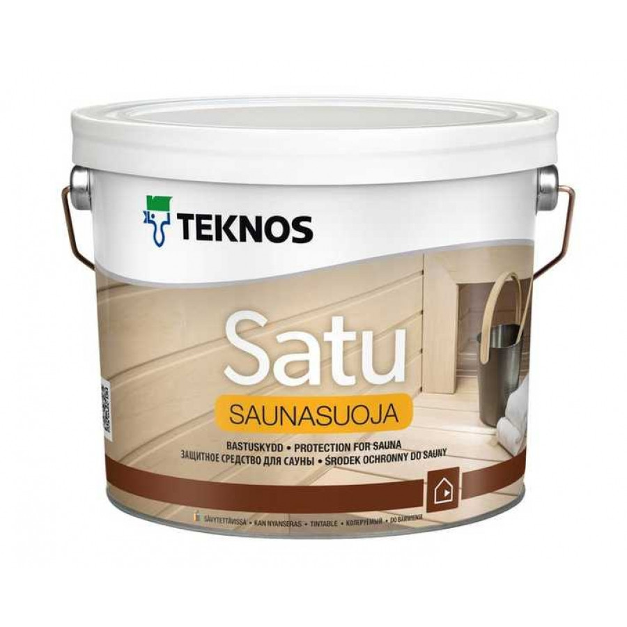 

Захисний засіб для сауни Teknos Satu Saunasuoja 2.7 л