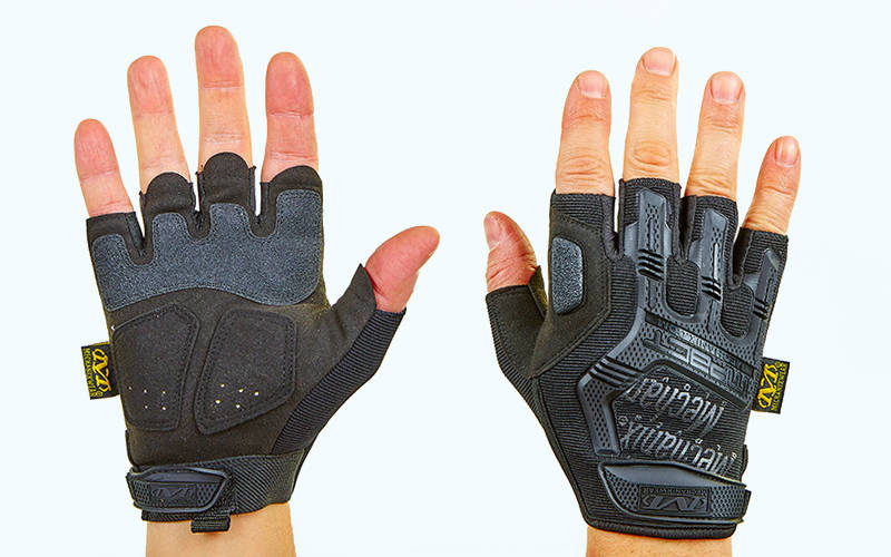 

Перчатки тактические с открытыми пальцами MECHANIX BC-5628 Черный М
