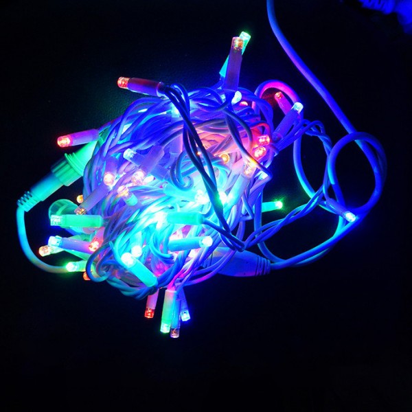 

Гирлянда уличная Нить LED100 мульти/белый провод (PL000831)