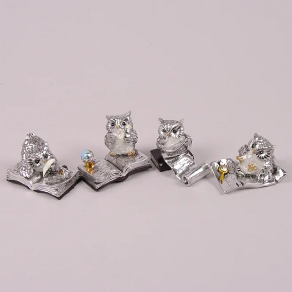 

Фигурка Сова микс (цена за 4 шт.) Flora 26881
