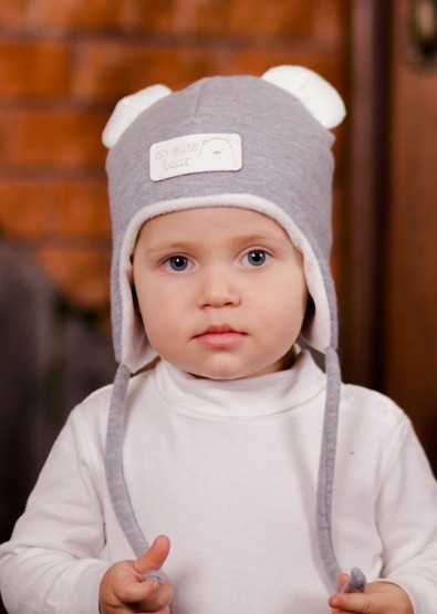 

Шапка So cute Эмиль 44-46 см Серая (GR2-41)