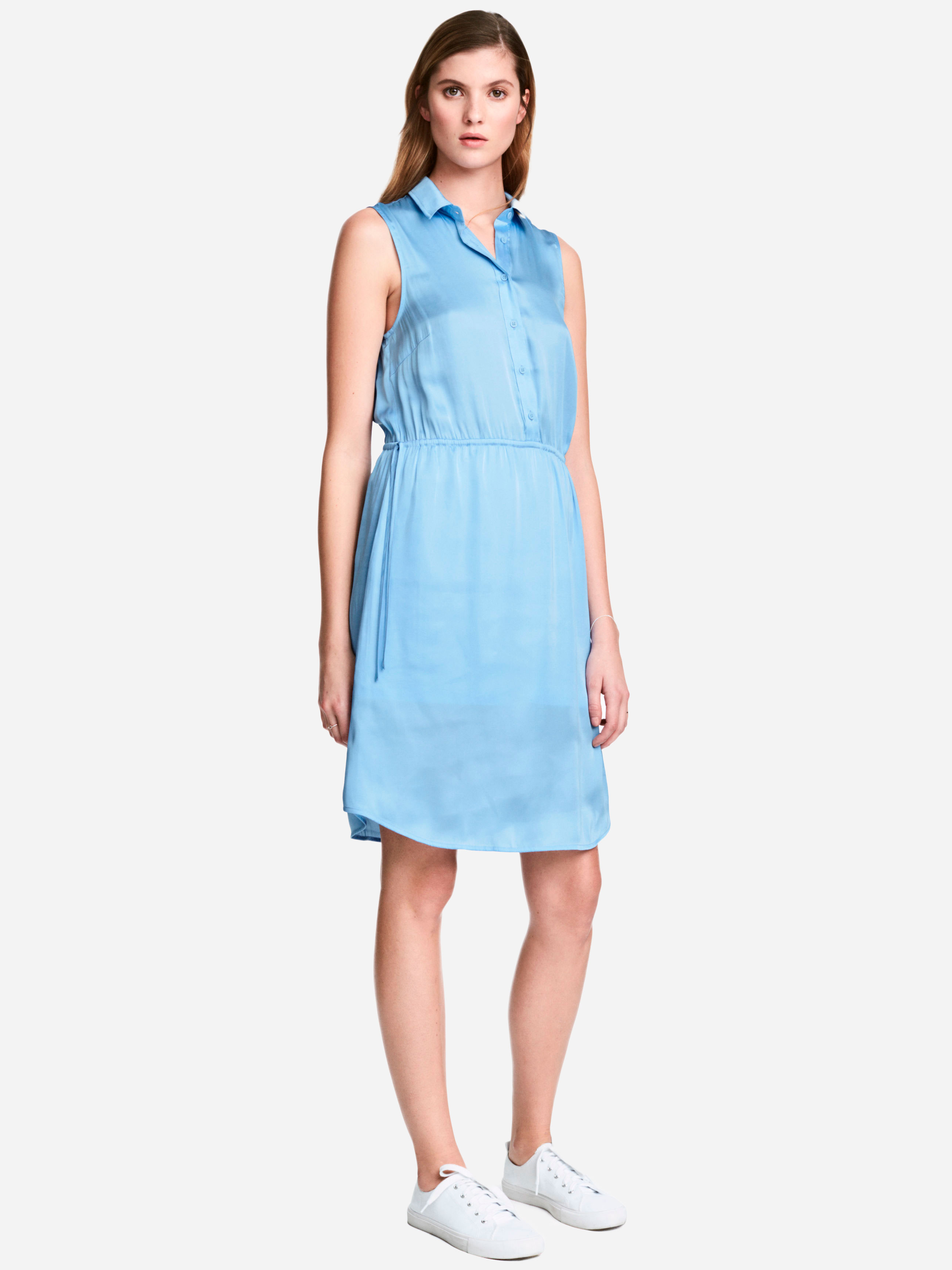 

Платье H&M 5167095 44 Голубое