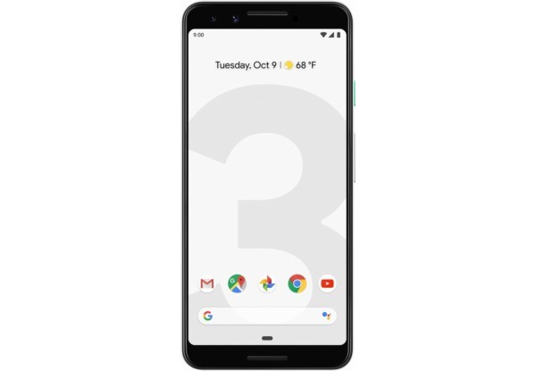 

Смартфон Google Pixel 3 64GB Clearly White