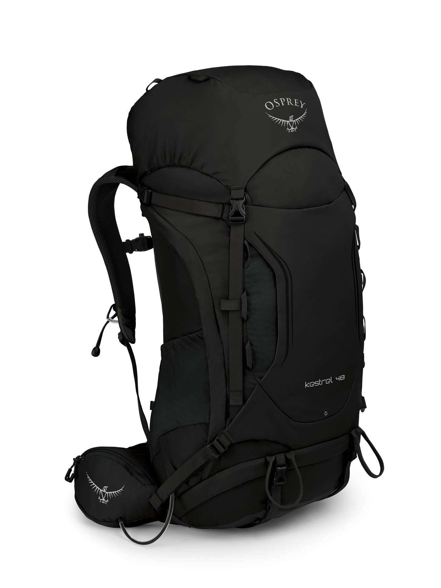 

Рюкзак Osprey Kestrel 48 M/L Черный