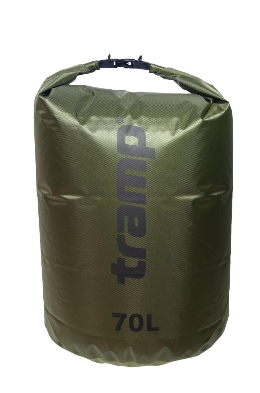 

Гермомешок Tramp PVC Diamond Rip-Stop оливковый 70л