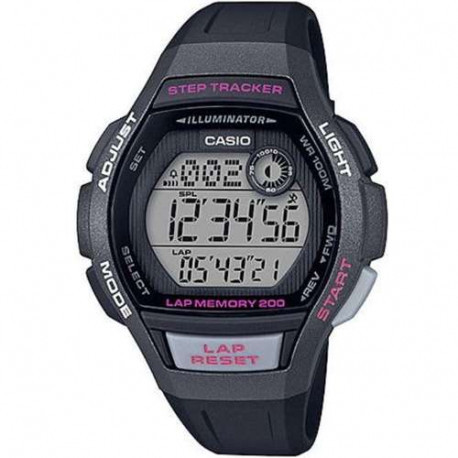 

Женские часы Casio LWS-2000H-1AVEF