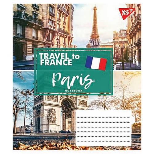 

Тетрадь А5 60 листов в клетку TRAVEL TO EUROPE 10шт в упак YES (763849)