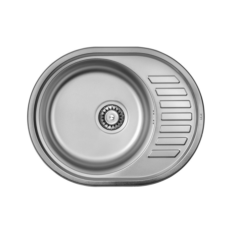 

Врезная кухонная мойка ULA 7112 ZS Micro Decor 08 (мойка 5745 нерж.)