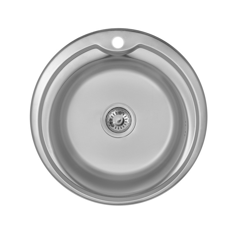 

Мойка врезная из нержавеющей стали Imperial 510-D (0,6мм) Satin