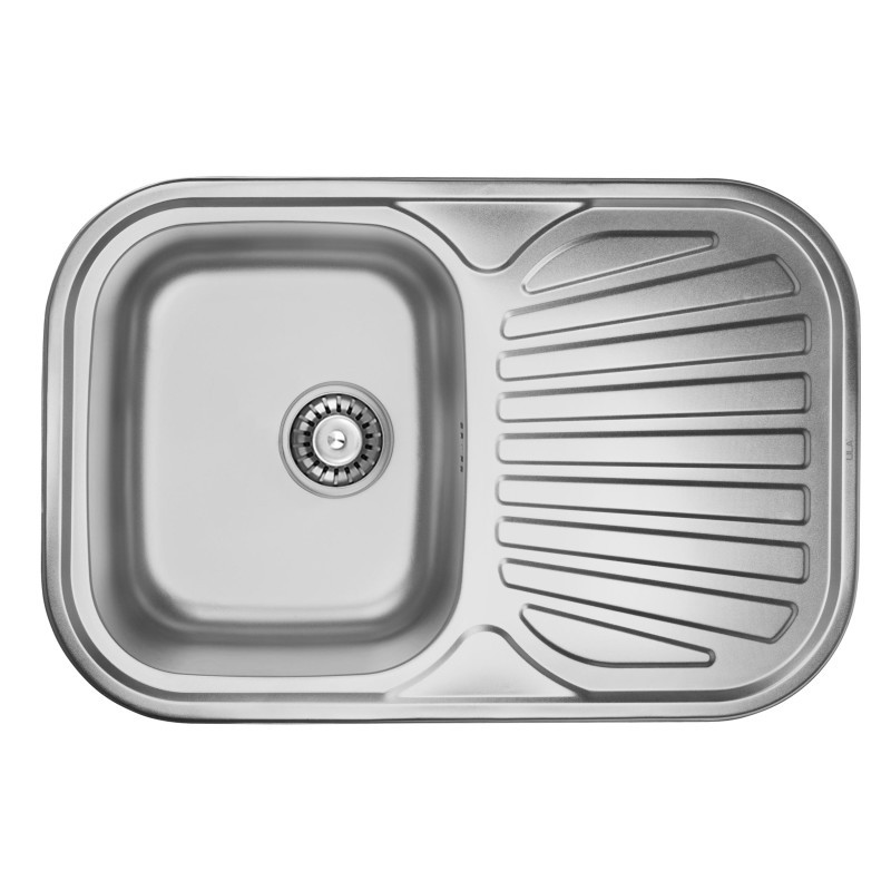 

Врезная кухонная мойка ULA 7707 ZS Polish 08 (мойка 7448 нерж.)