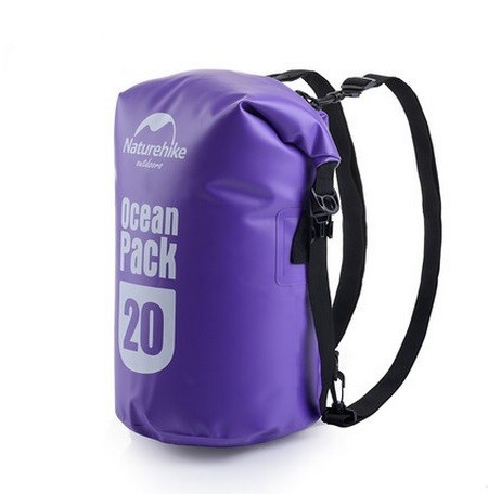 

Гермомешок Naturehike Ocean Pack Double shoulder 20 л FS16M020-S Purple (6927595719732)