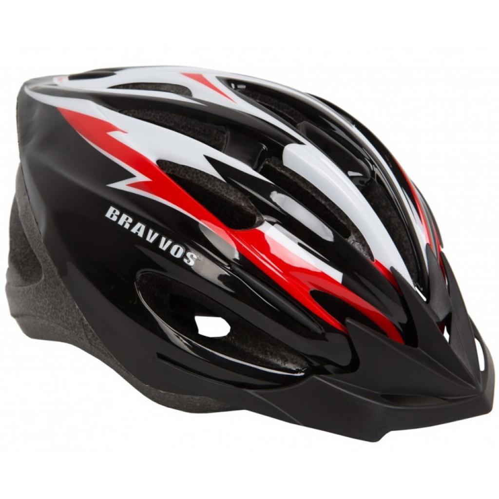 

Шлем Velotrade HEL127 черно-бело-красный М (HEAD-002)