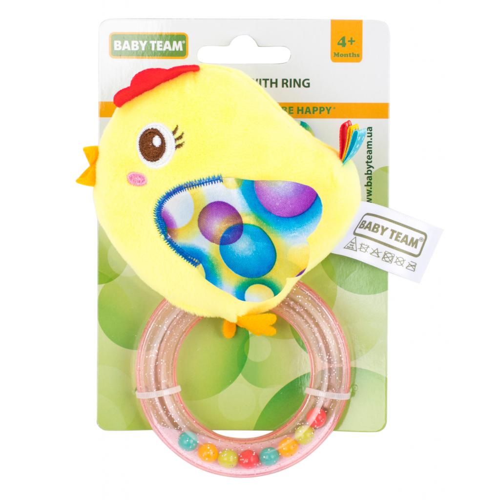 

Погремушка Baby Team с кольцом (8502_цыпленок_желтый)