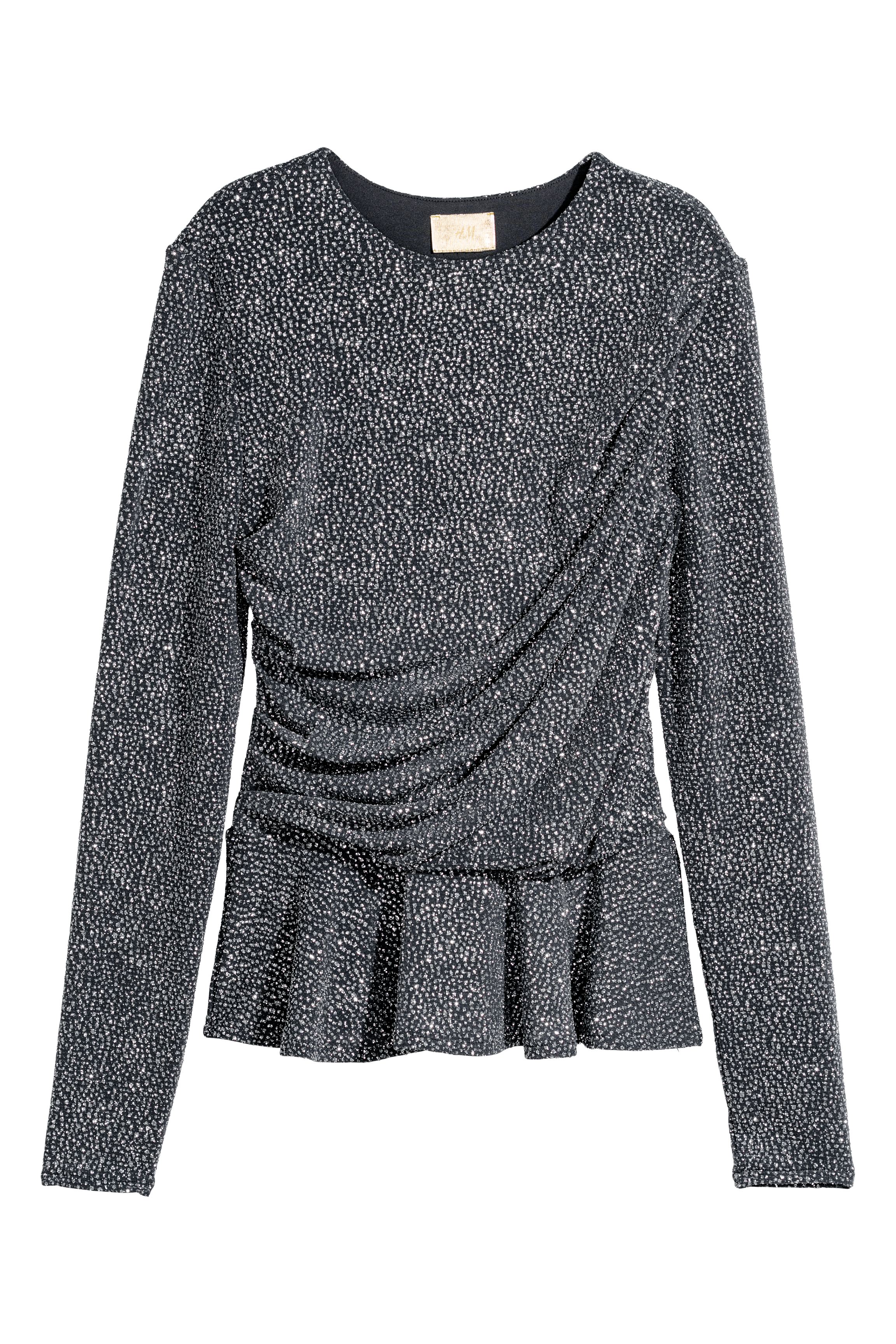 

Блуза H&M 40 Серо-синий 0589265