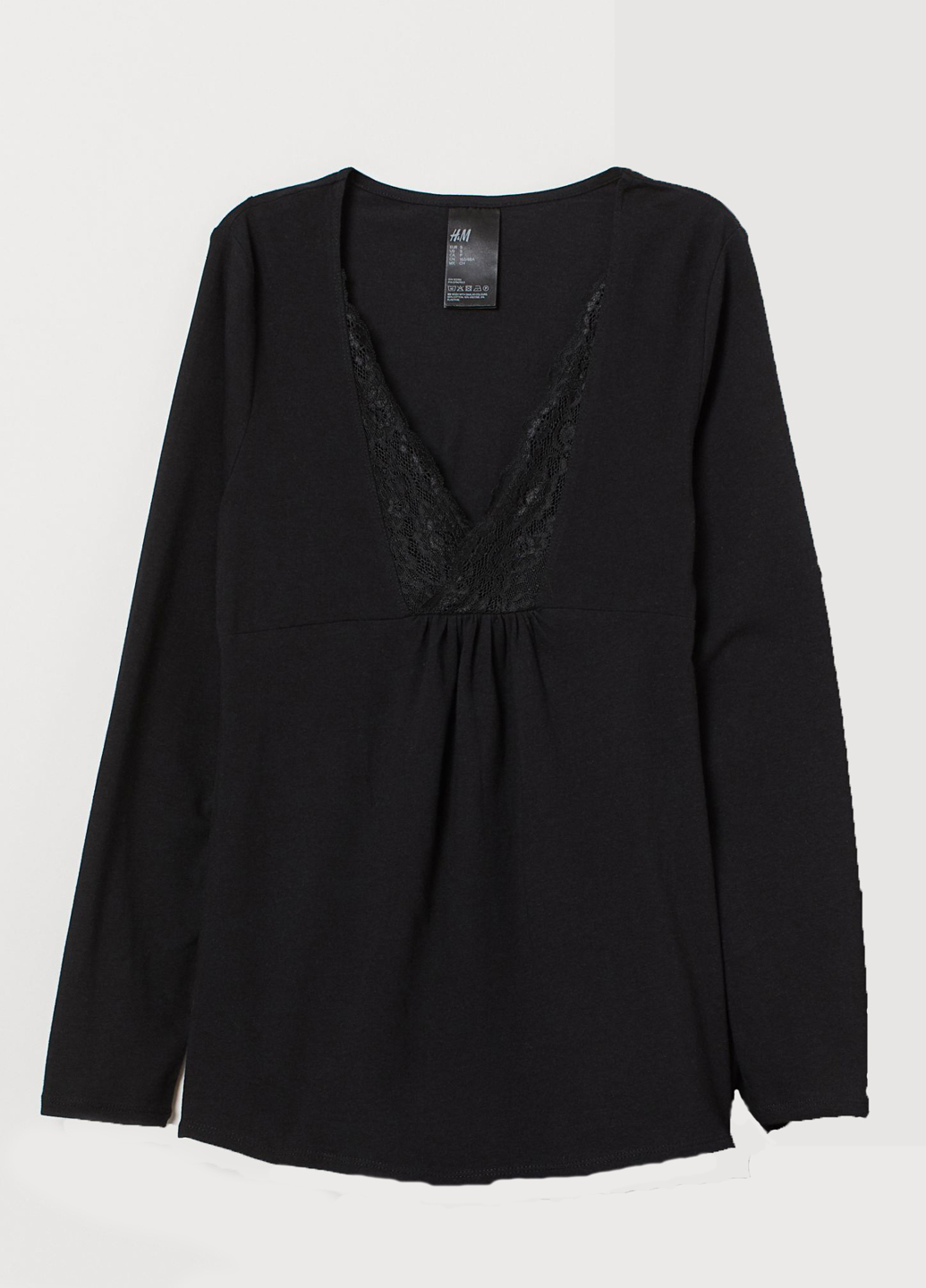 

Лонгслив H&  Черный 0796793_ч_04, Лонгслив H&M M Черный 0796793_ч_04