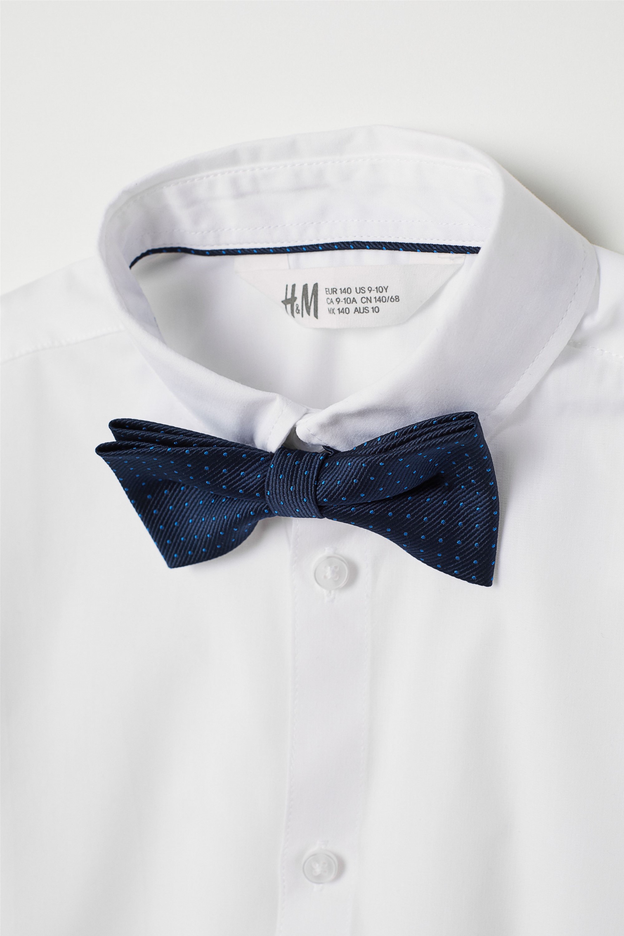 

Бабочка H&M 5791657 One size Темно-синяя точки