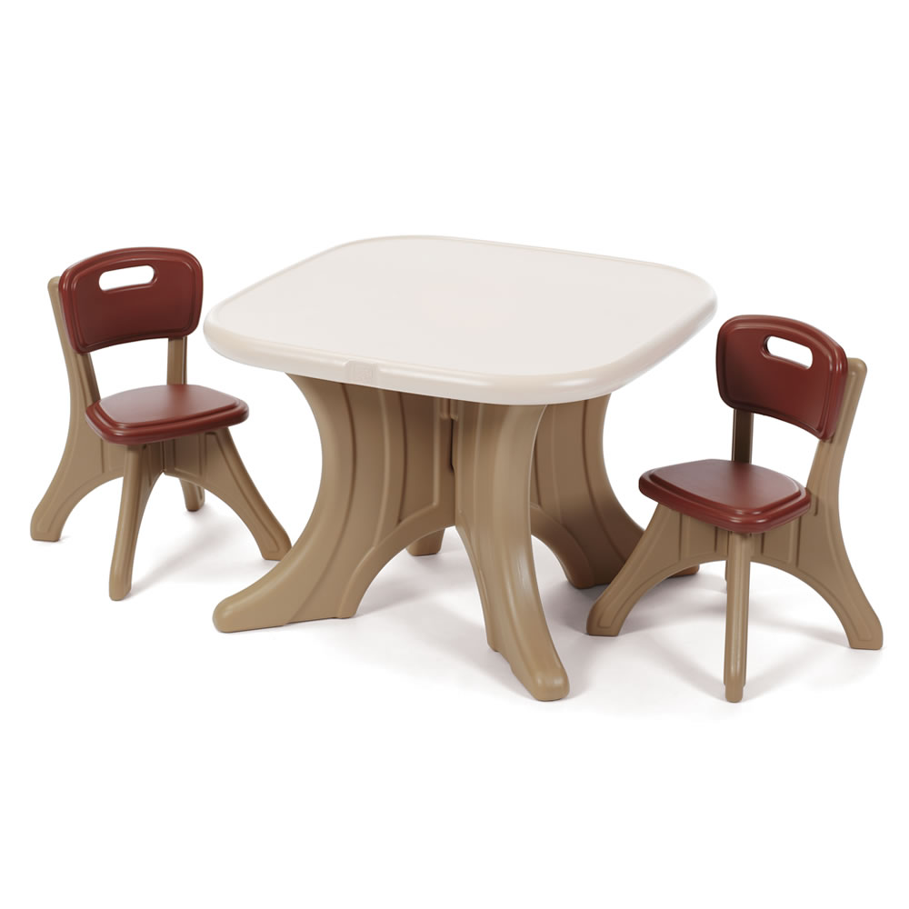 

Набор: стол и 2 стула TABLE & CHAIRS SET 50x69x69/54x34x33 см