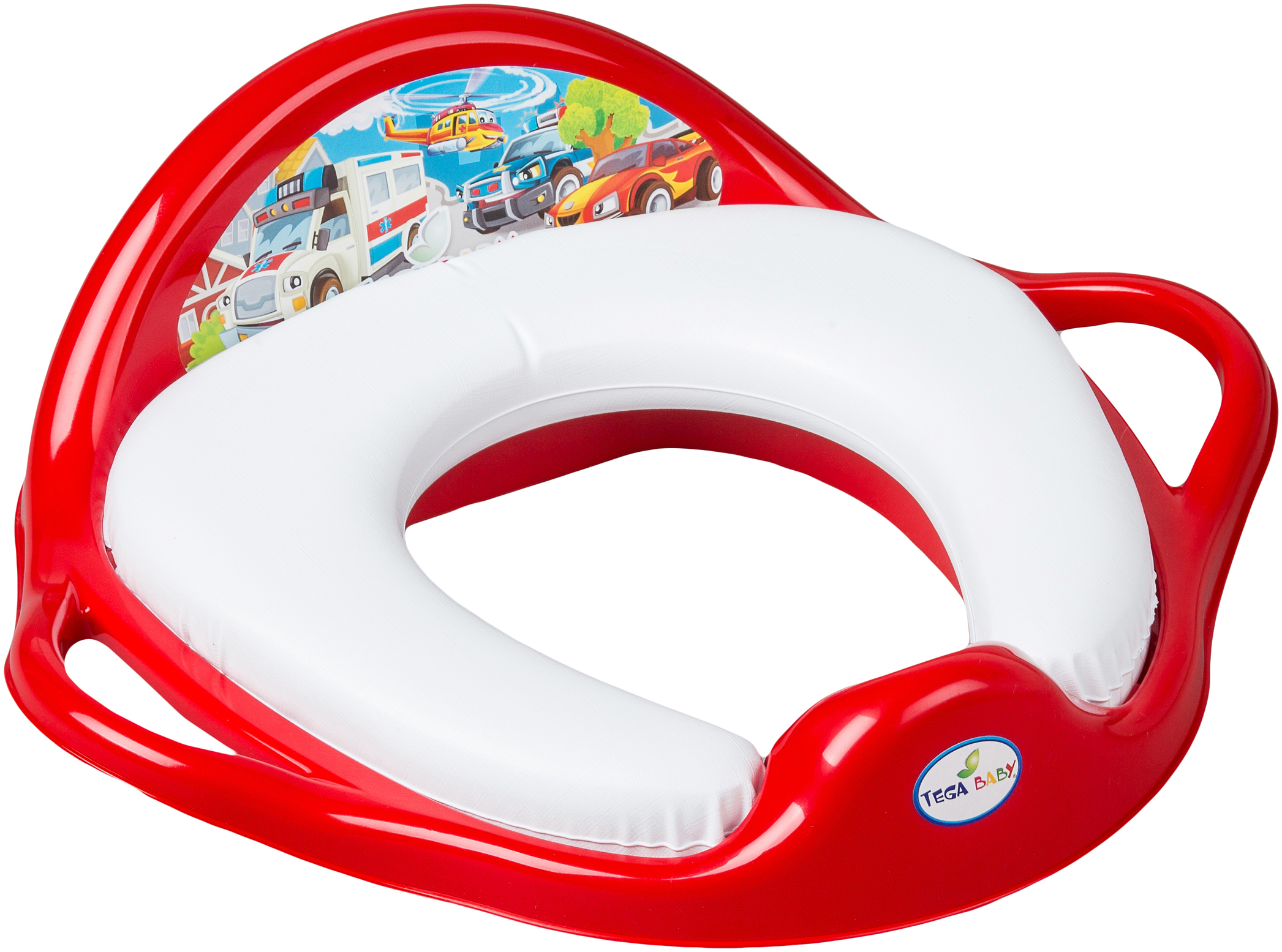 

Накладка на унитаз мягкая Tega Baby Cars CS-020 Red (5902963006875) (Tega CS-020 red)
