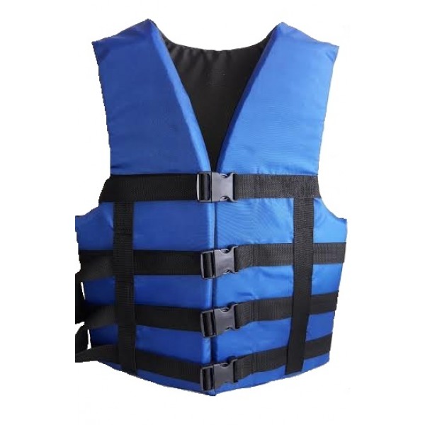 

Жилет страховочный спасательный Life Jacket Синий XXL 100-130 кг
