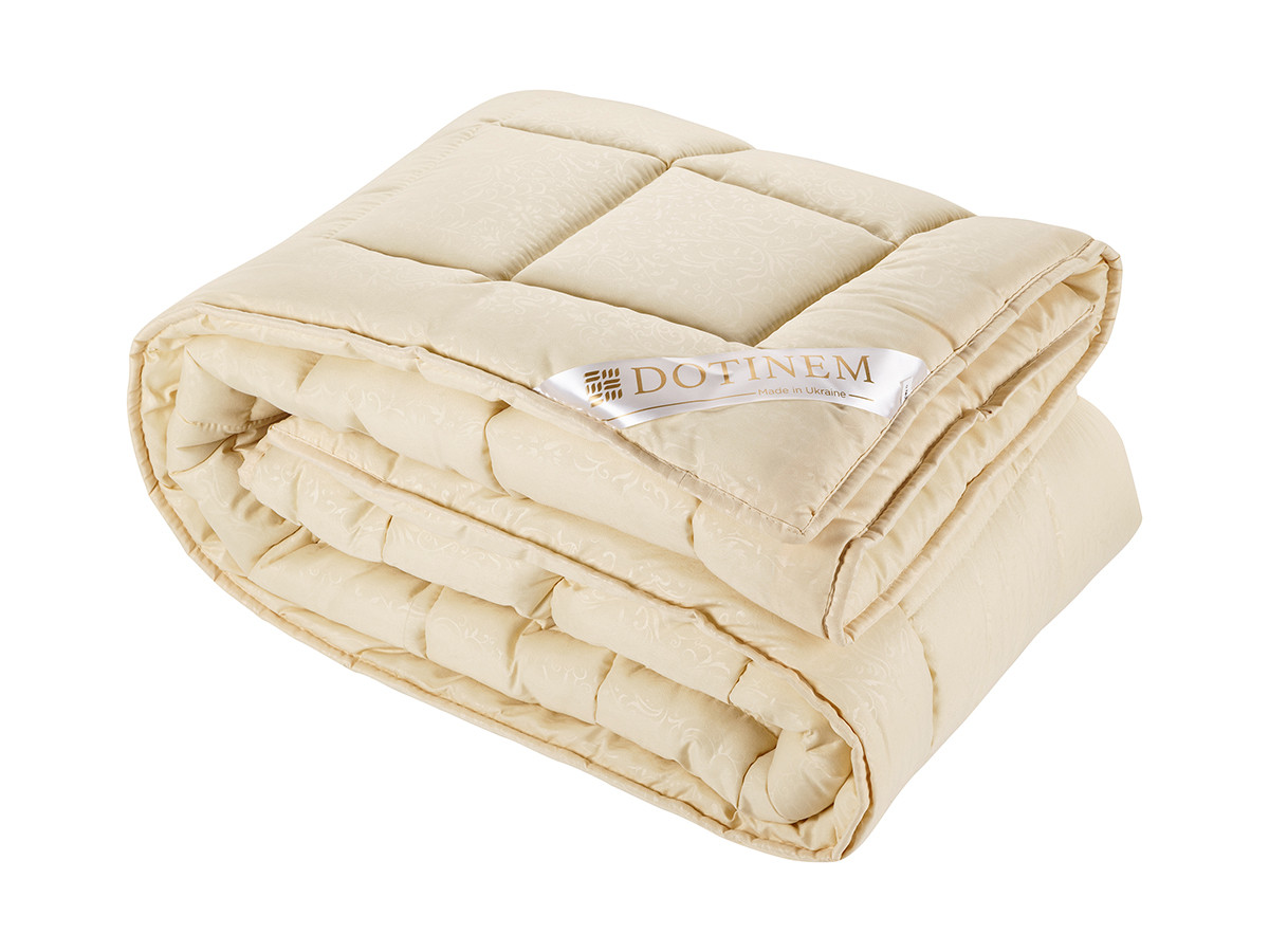 

Одеяло зимнее CASSIA GRANDIS микрофибра DOTINEM 145х210 см Бежевый 000126273
