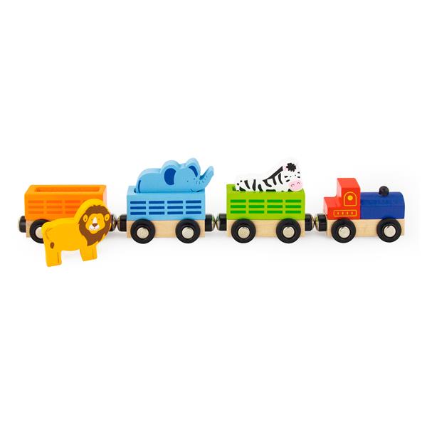 

Набор для железной дороги Поезд-зоопарк Viga Toys Разноцветный 000126900