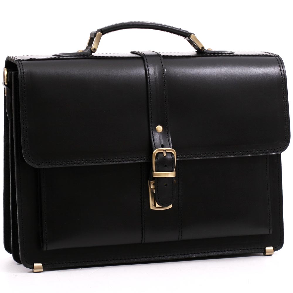 

Шикарный кожаный портфель Old master арт. RP-10