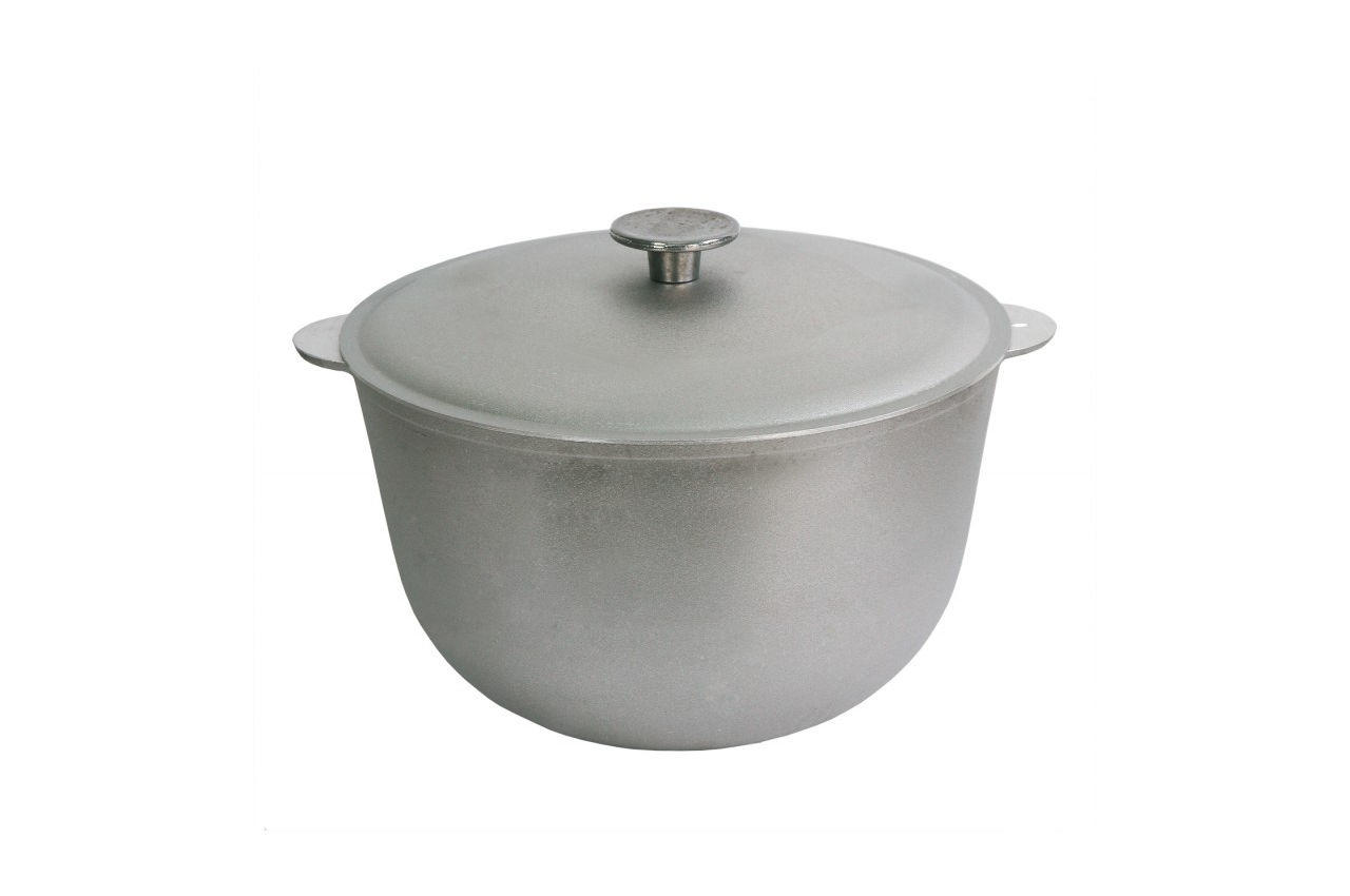 

Казан алюминиевый Биол - 260 х 196 мм х 6 л, с крышкой (K0600) TRG-13058