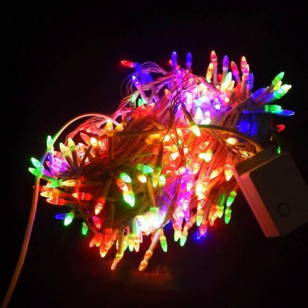 

Гирлянда светодиодная LED500 1-30 RGB белый провод конус-рис (PL000897)