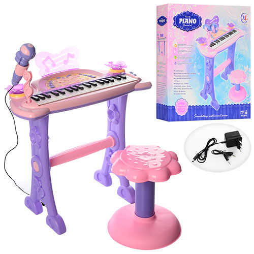 

Музыкальный инструмент Синтезатор Bambi 6613 Сиреневый (MR04372)