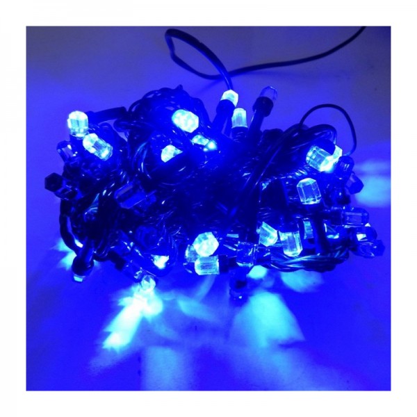 

Гирлянда светодиодная LED 100 1-33 синяя черный провод кристалл (PL0008953)