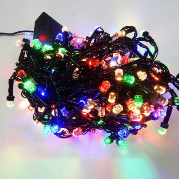 

Гирлянда светодиодная LED 300 1-37 RGB черный провод кристалл (PL000946)