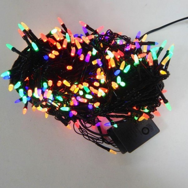 

Гирлянда светодиодная LED 500 1-48 RGB черный провод семечка перламутр (PL000941)
