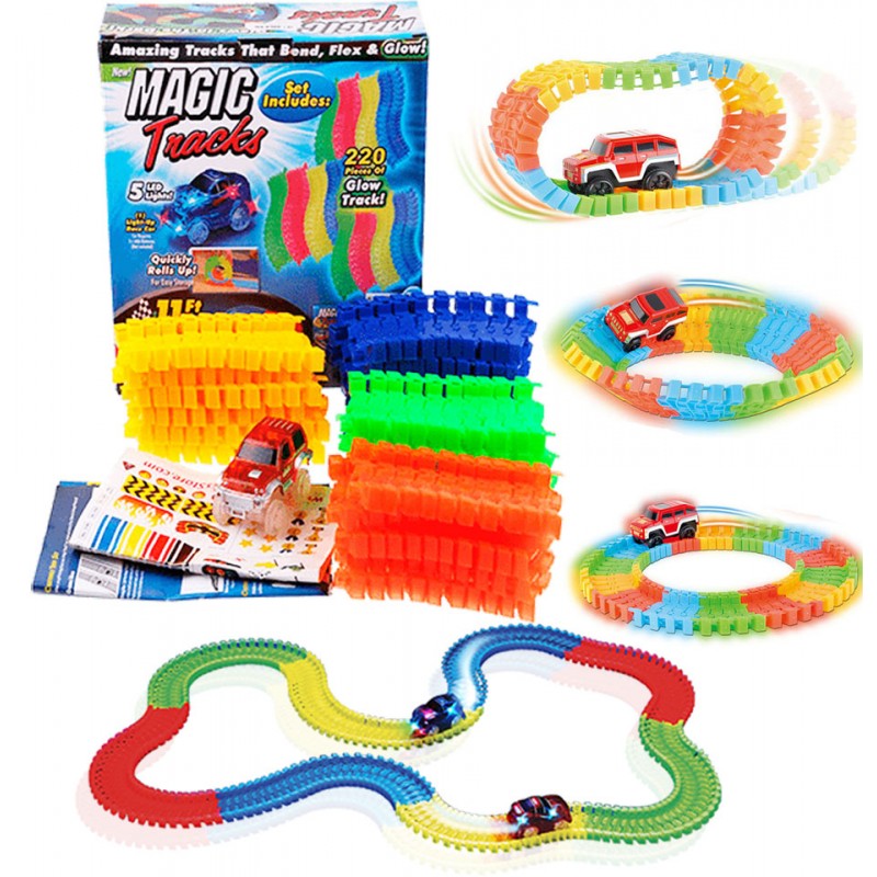 

Детский трек Magic Tracks Profi S220 деталей