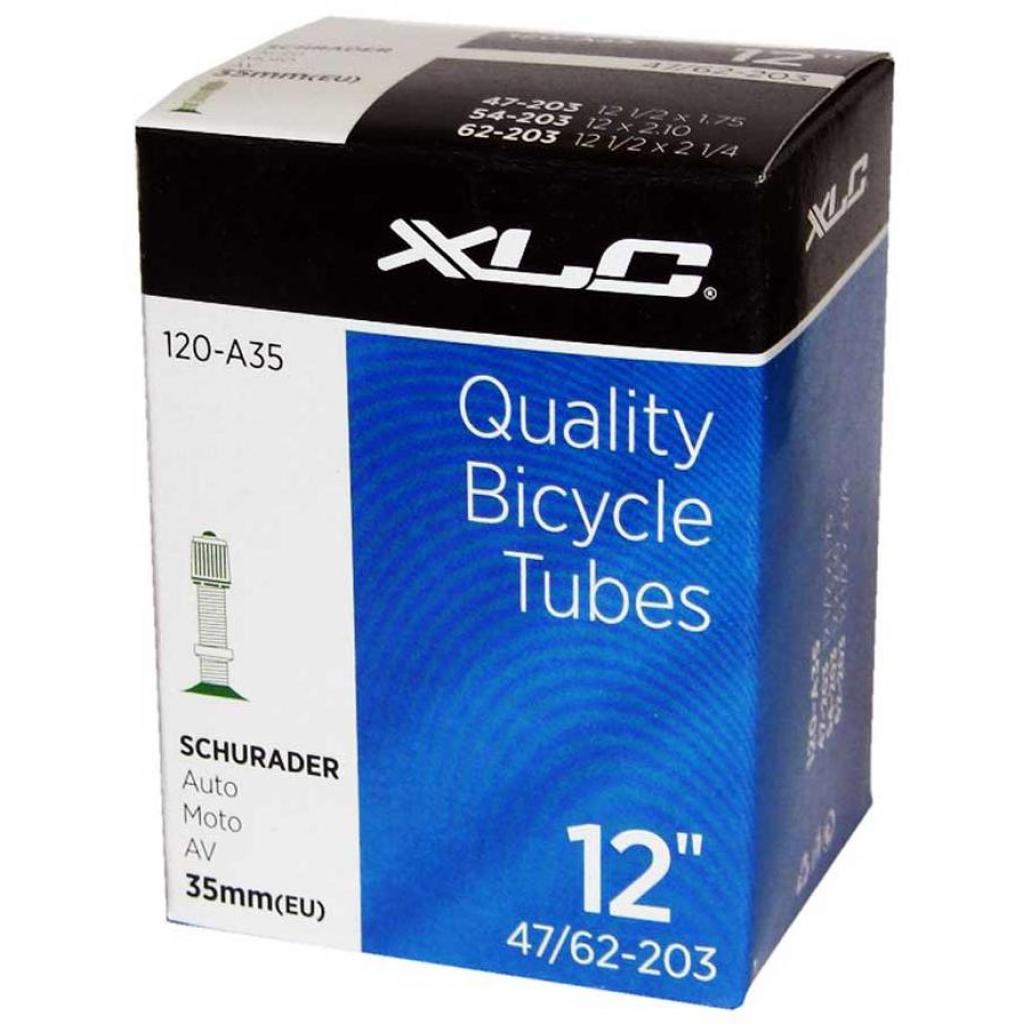 

Велосипедная камера XLC 12" 1/2x2 1/4 (47/62-203) AV35мм (2508120200)