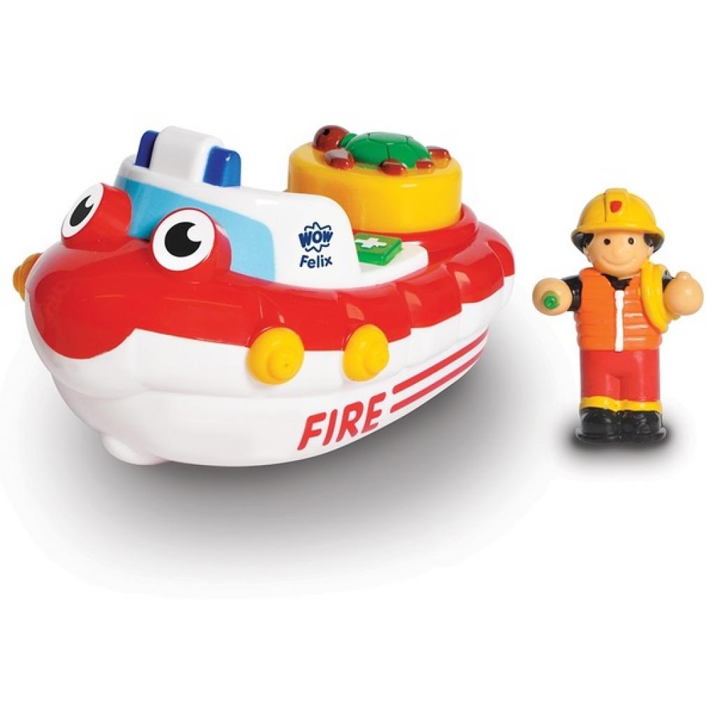 

Развивающая игрушка Wow Toys Пожарная лодка Феликс (01017)