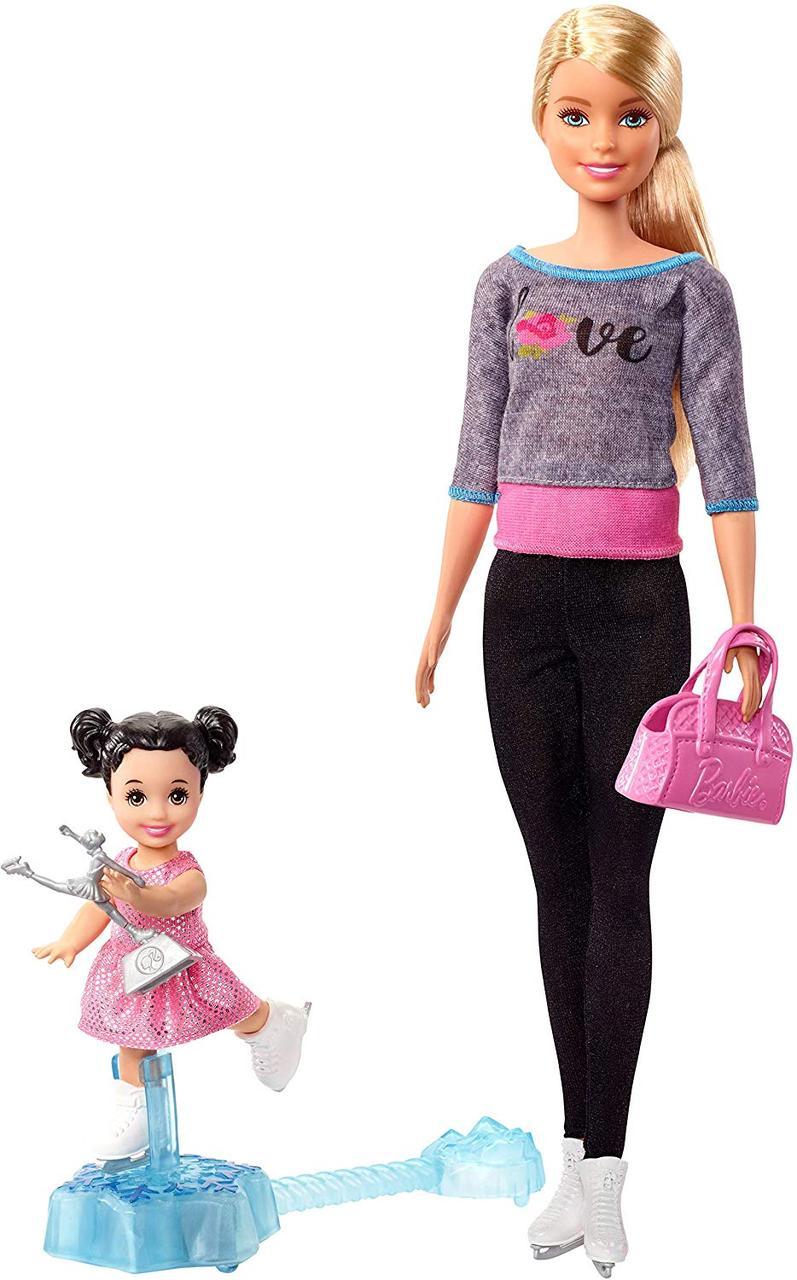 

Набор кукла Барби тренер по фигурному катанию FXP38 (Barbie Ice Skating Coach Doll) Mattel