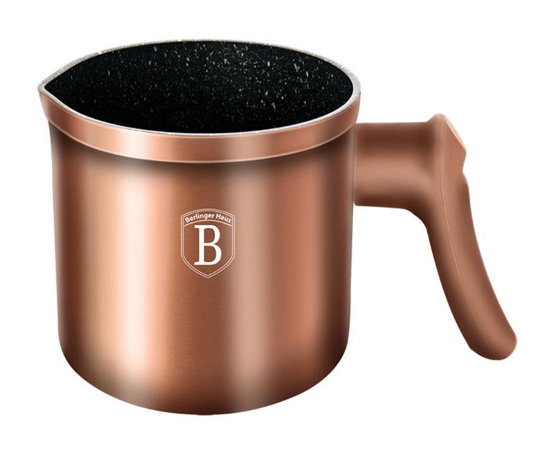 

Молочник Berlinger Haus Rose Gold 1л с антипригарным покрытием (кружка-ковш для кипячения молока) Original (PSG_BH-1699)