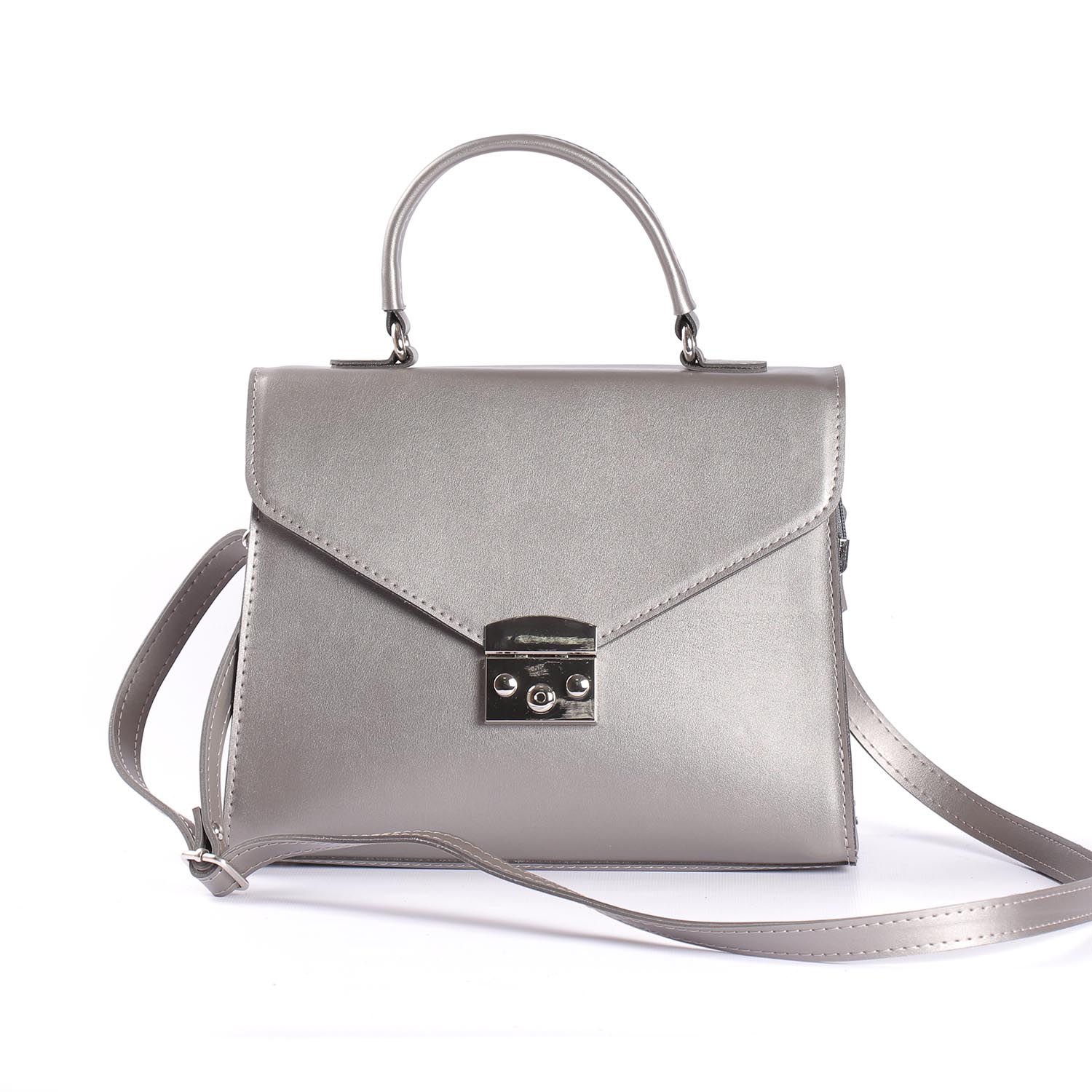 

Женская повседневная сумка Vishnya "Мелисса Silver Gray"